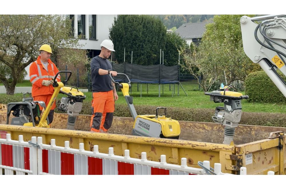 LEONHARD WEISS realisiert erste vollelektrische Baustelle